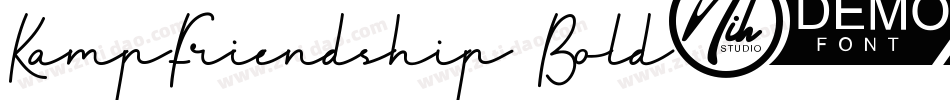 KampFriendship Bold字体转换